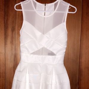 NWOT White Mini Dress